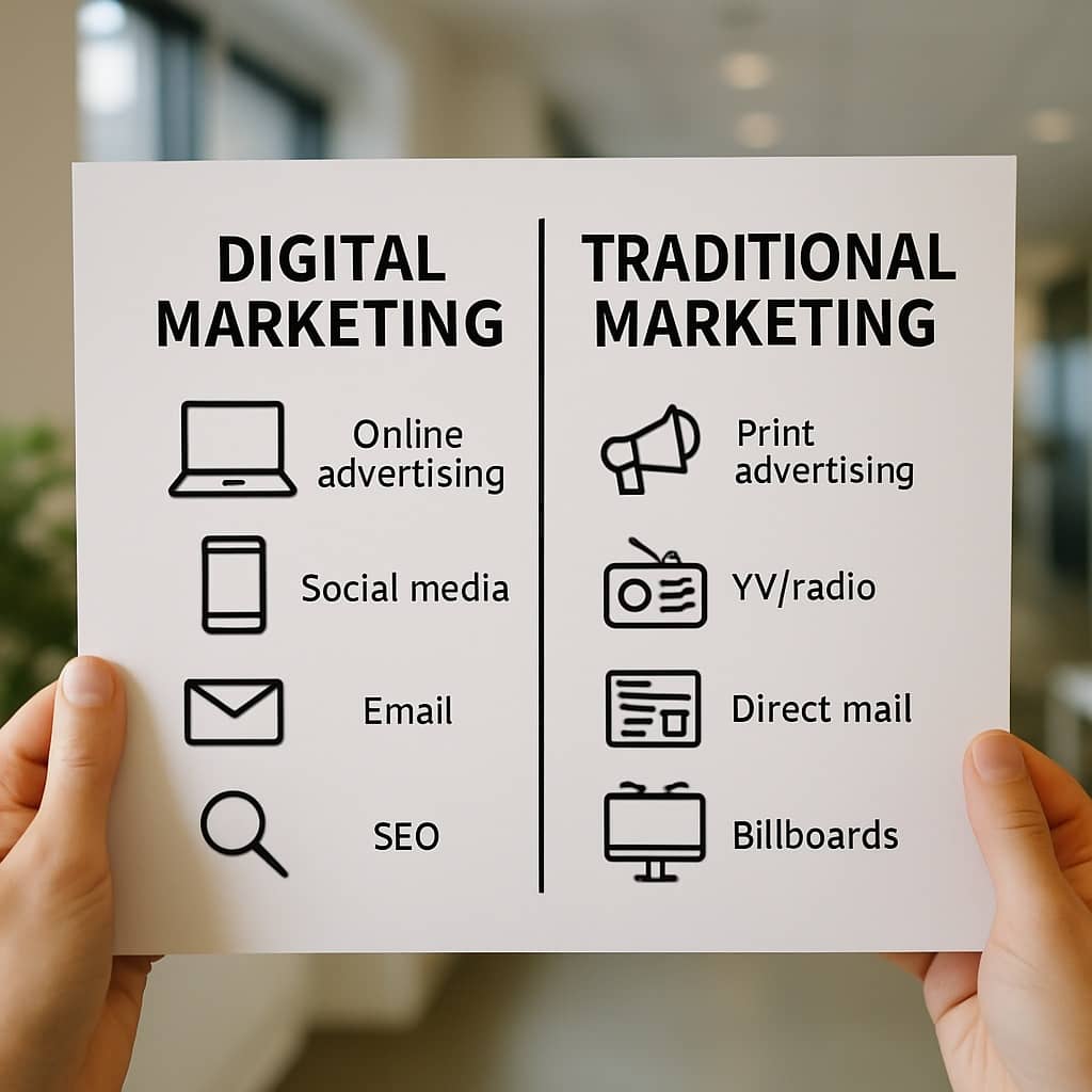 digital vs traditional marketing